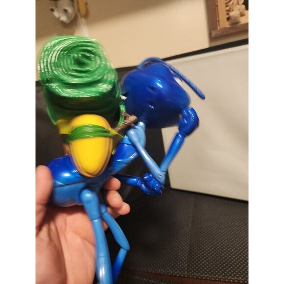 Disney Pixar A Bugs Life Flik Ant Figure Talking Animated Figure 13" Tested Work - Picture 11 of 16